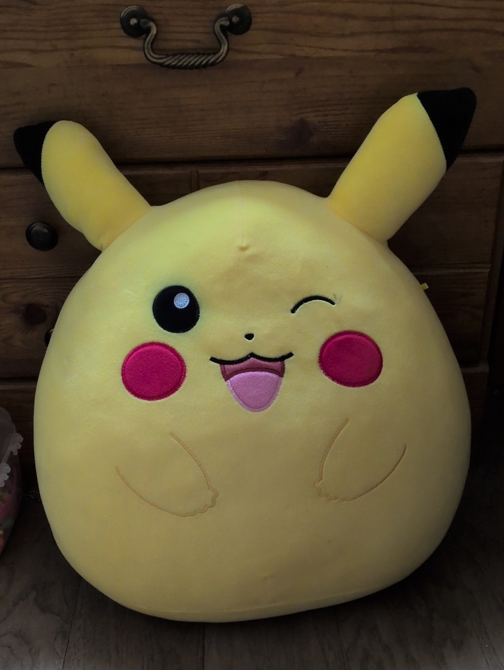 Pikachu Plush Pillow - Yellow Pokemon Character